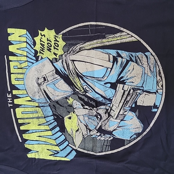 Nwt Star Wars The Mandalorian short sleeve shirt - Picture 3 of 6